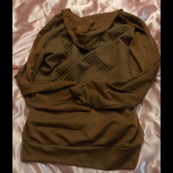 5/30% off - Dark mustard pullover hoodie - Picture 2 of 2